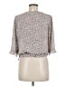 Sienna Sky Gray 3/4 Sleeve Blouse Size M - photo 2