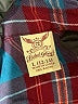 Faded Glory 100% Rayon Plaid Teal Long Sleeve Button-Down Shirt Size L - photo 7