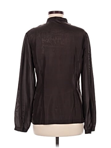 Isda & Co Long Sleeve Silk Top (view 2)