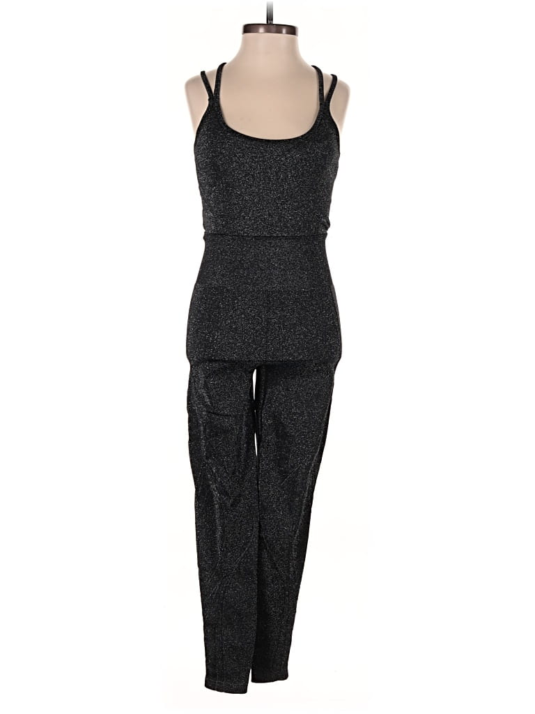 Pre-owned Fabletics Jumpsuit In Gray