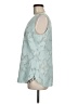 Chico's 100% Polyester Teal Ivory Sleeveless Blouse Size Med (1) - photo 5