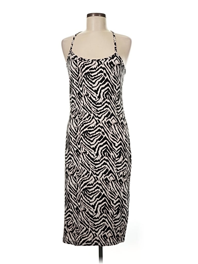 Pre-owned H&m Casual Dress In Gray
