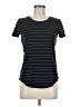 Lululemon Athletica Stripes Black Active T-Shirt Size 6 (estimated) - photo 1