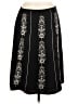 Ann Taylor LOFT 100% Polyester Graphic Black Formal Skirt Size 8 - photo 1