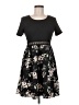 Shein 100% Polyester Black Casual Dress Size 6 - photo 1