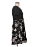Shein 100% Polyester Black Casual Dress Size 6 - photo 4
