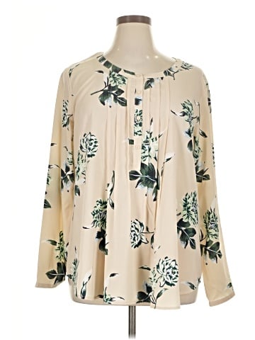Ann Taylor Loft Outlet 3/4 Sleeve Blouse - front