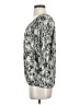 MICHAEL Michael Kors 100% Viscose Silver 3/4 Sleeve Blouse Size S - photo 5