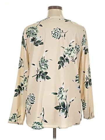 Ann Taylor Loft Outlet 3/4 Sleeve Blouse - back