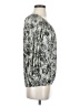 MICHAEL Michael Kors 100% Viscose Silver 3/4 Sleeve Blouse Size S - photo 4