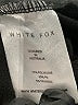 White Fox Metallic Black Dress Pants Size M - photo 8