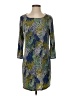 BCBGMAXAZRIA Print Blue Casual Dress Size S - photo 1
