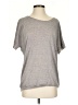 CAbi Tweed Gray Short Sleeve T-Shirt Size S - photo 1