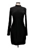 H&M Solid Black Casual Dress Size M - photo 1