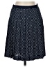 J.Crew 100% Polyester Polka Dots Blue Casual Skirt Size 0 - photo 1