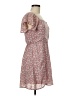 Sienna Sky 100% Polyester Floral Pink Casual Dress Size M - photo 4