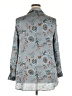 Primark 100% Polyester Floral Gray Long Sleeve Blouse Size 18 - photo 2