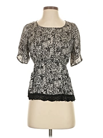 Poetry Short Sleeve Top (view 1)