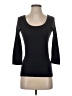 Assorted Brands 100% Cotton Black 3/4 Sleeve T-Shirt Size XXS - photo 1
