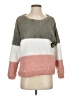 Unbranded 100% Polyester Color Block Gray Pullover Sweater Size S - photo 1