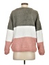 Unbranded 100% Polyester Color Block Gray Pullover Sweater Size S - photo 2