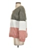 Unbranded 100% Polyester Color Block Gray Pullover Sweater Size S - photo 5