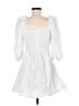 Double Crazy White Cocktail Dress Size M - photo 2