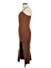 Cider 100% Polyester Brown Casual Dress Size M - photo 5
