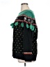 Tipsy Elves 100% Acrylic Color Block Fair Isle Polka Dots Stripes Black Pullover Sweater Size 1X - photo 5