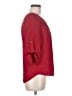 Tovia 100% Polyester Red 3/4 Sleeve Blouse Size M - photo 4