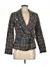 VICI 100% Polyester Tweed Gray Blazer Size M - photo 1