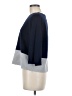 Topshop Color Block Blue 3/4 Sleeve Top Size 8 - photo 5