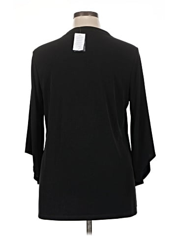 Susan Graver 3/4 Sleeve Blouse (view 2)