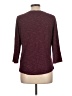 Basic Editions Burgundy 3/4 Sleeve T-Shirt Size L - photo 2