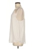 Ann Taylor LOFT Ivory Sleeveless Blouse Size M - photo 5