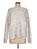 Staccato 100% Polyester Tweed White Pullover Sweater Size M - photo 1