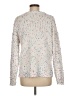 Staccato 100% Polyester Tweed White Pullover Sweater Size M - photo 2