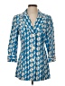 W by Worth 100% Silk Blue Silk Cardigan Size 2 - 4 - photo 1