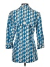 W by Worth 100% Silk Blue Silk Cardigan Size 2 - 4 - photo 2