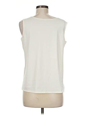Susan Graver Sleeveless T-Shirt (view 2)