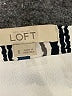Ann Taylor LOFT 100% Polyester Stripes Blue Casual Skirt Size 6 - photo 4