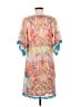 Robbie Bee 100% Polyester Paisley Teal Casual Dress Size M - photo 2