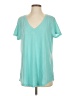 Torrid Teal Short Sleeve Top Size Med Plus (00) - photo 1