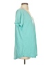 Torrid Teal Short Sleeve Top Size Med Plus (00) - photo 4