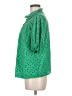 Unbranded Green Short Sleeve Blouse Size M - photo 5