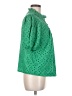 Unbranded Green Short Sleeve Blouse Size M - photo 4