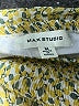 Max Studio 100% Polyester Paisley Yellow Casual Skirt Size M - photo 4