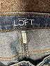 Ann Taylor LOFT 100% Cotton Stars Blue Jeans Size 28 waist - photo 7