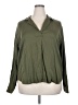 Gap Green Long Sleeve Blouse Size XXL - photo 1