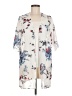 Kaileigh Floral Ivory Kimono Size M - photo 1